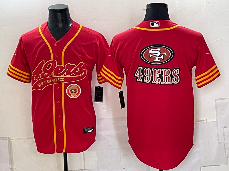 Men 2026 Nike San Francisco 49ers blank red NFL Jersey 0924008->san francisco 49ers->NFL Jersey
